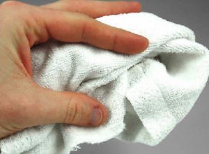 Cotton Terry Hand Towel - White - Home All